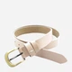 Ремень женский из натуральной кожи Weatro zhin-kit-28k-0112 110 см Бежевый (3090430392) - изображение 3