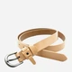 Ремень женский из натуральной кожи Weatro zhin-kit-23k-0074 110 см Бежевый (3090335125) - изображение 3