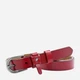 Ремень женский из натуральной кожи Weatro zhin-kit-23k-0076 110 см Красный (3090337431) - изображение 4