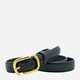 Ремень женский из натуральной кожи Weatro zhin-kit-23k-0090 105 см Черный (3090412898) - изображение 4