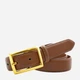 Ремень женский из натуральной кожи Weatro zhin-kit-28k-0098 105 см Коричневый (3090416300) - изображение 4