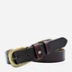 Ремень женский из натуральной кожи Weatro zhin-kit-28k-0109 110 см Темно-коричневый (3090428496) - изображение 4