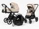 Коляска універсальна CARRELLO Omega (3in1) Solar Beige - зображення 1