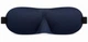 Маска для сну із широкою гумкою Lemmi 3D Deep Blue - зображення 2