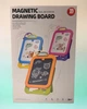 Дитячий магнітний мольберт для малювання Magnetic Drawing Board 2-в-1 з крейдою, маркерами та магнітами 3+ - зображення 2