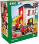 Stacja straży pożarnej Brio World Rescue Fire Station 12 elementów (7312350338331) - obraz 1