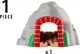 Тунель Brio Magic tunnel 10 деталей (7312350334814) - зображення 4