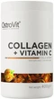 Kolagen OstroVit Collagen + Vitamin C w proszku 400 g Cola z rumem (5903933920160) - obraz 1