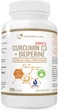 Kompleks Progress Labs Curcumin C3 + Bioperine 120 kapsułek (5907709720497) - obraz 1
