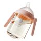 Бутылочка для кормления Babycare Mimic Breastfeeding Series 240 мл PPSU Розовая - изображение 1