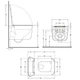 Унитаз подвесной Qtap Gemini безободковый с сиденьем Soft-closeQTGEM26W45430 - изображение 2
