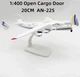 Коллекционная литая модель грузового самолета 1:400 Антонов(Antonov) отрывающаясь рампа АН-225 "Мрия" 20 см - изображение 1