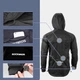 Куртка дощовик Rockbros YPY013BK4XL дихаюча вітрозахисна XXXXL Чорний (Rockbros-YPY013BK4XL) - зображення 6