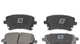 Комплект гальмівних колодок Solgy 209005 Audi A8, A6, A4, Allroad; Volkswagen Multivan, Transporter - изображение 4