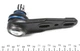 Кульові опори MEYLE 116010 3917 Audi 80; Volkswagen Passat 855407365A, 855407365B - зображення 3