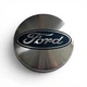 Колпачки (заглушки) в диски Ford металлик 54,5\50 мм 6М21-1003АА (ВА) - изображение 3
