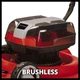 Акумуляторна газонокосарка Einhell PXC GE-CM 36/48 Li M 36В (18+18) 48 см без травозбірника, висота скошування 30-75 мм, вага 16,9 - зображення 5