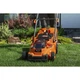 Аккумуляторная газонокосилка SEQUOIA SBL4037B-E2W 40В (20В+20В), 2x4А·ч, ширина кошения 37 см, объем травосборника 35 л, регулировка высоты 25-75 мм, вес 1165 кг - изображение 6