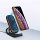 Зарядное устройство ColorWay Wireless Stand 15W Black (CW-CHW31Q-BK) - изображение 3