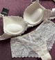 Комплект белья: бюстгальтер push-up и трусики 9414 Balaloum молочный 85B/XL - изображение 4