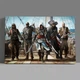Интерьерная картина Кредо ассасина, Assassin’s Creed IV: Black Flag, декор в комнату геймера, 28×42 см (id0694) - изображение 1