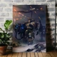 Інтер'єрна картина Вархаммер 40000, Warhammer 40000, Space Wolves, Long Fang, 85×60 см (id2220) - зображення 1