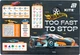 Упаковка підкладок настільних Kite Hot Wheels 29х42.5 см х 10 шт (HW26-207-1) - зображення 2