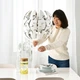 Підвісний світильник, білий/срібний, 35 см IKEA IKEA PS 2014 903.114.94 - изображение 5