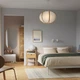 Підвісна лампа, білий бамбук, 67 см IKEA TAGGTOFS / HAVSDJUP 296.039.72 - изображение 3