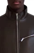Мужская куртка Karl Lagerfeld Paris из искусственной кожи 1159864980 (Коричневый XXL) - изображение 4