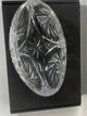 Кришталева цукерниця - важка, різьблена, 18×11×9 см, вінтаж (Н1533) - Б/В - зображення 7