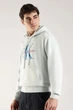 Мужское худи на флисе Calvin Klein 46(S) Голубой (148851) - изображение 8