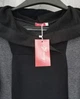 Платье женское трикотажное Butterfly с капюшоном 46/48 Серо-черное - изображение 6