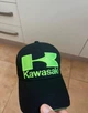 Кепка з написом Kawasaki 56-58 чорна - зображення 2