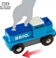 Lokomotywa akumulatorowa Brio Cargo Battery Train Engine Wooden Plastic Railway (7312350331301) - obraz 3