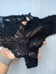 Трусики бразилиана Coeur Joie кружевные черный L 46/48 1933 - изображение 4
