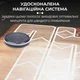 Робот-пилосос Sokany SK-13017 з пультом ДК Чорний - зображення 5