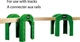 System mostów Brio Stacking Train Track Supports Wooden Railway 2 elementy (7312350332537) - obraz 5