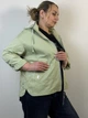 Жіноча демісезонна куртка Оливкова 5XL - зображення 6