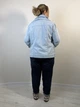 Коттонова вітровка Блакитний 220/6XL - зображення 5