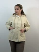 Куртка-ветровка коттоновая оверсайз Бежевый 1171/3XL - изображение 1