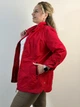 Ветровка oversize Красный 591/6XL - изображение 3