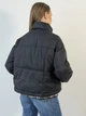 Коротка оверсайз куртка чорний 8128/XL - зображення 2