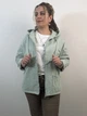 Куртка-ветровка коттоновая оверсайз Зеленый 1171/3XL - изображение 2