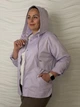 Куртка-ветровка Весна-Лето Лавандовый 995/4XL - изображение 8
