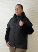 Куртка-жилетка оверсайз Чорний 26690/2XL - зображення 2