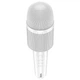 Караоке мікрофон Bluetooth Hoco DBK1 Портативна Колонка 1200 mAh Bluetooth 5.0 USB/TF/AUX/3,5-мм 6г для караоке Білий - изображение 3