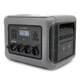 Портативна зарядна станція ALLPOWERS R-2500 2500W 2016Wh LiFePO4, APP Control, Wi-Fi, Bluetooth, MPPT 1000w Max - зображення 2