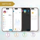 Интеллектуальные весы для определения жира Inevifit, высокоточный цифровой Bluetooth-анализатор состава тела - изображение 5