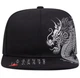 Бейсболка Dragon, чорно-біла з прінтом, повсякденна - зображення 2